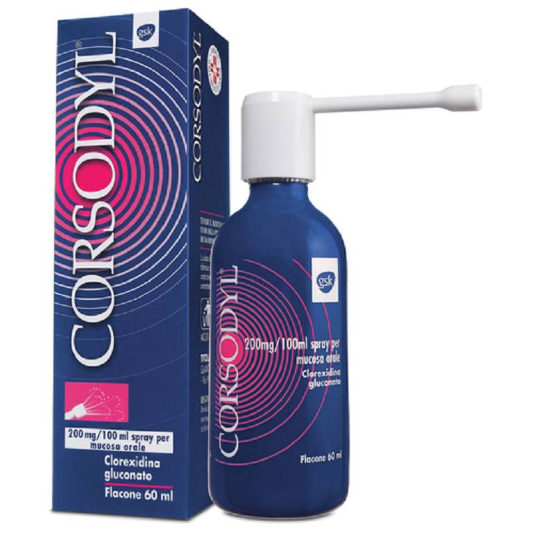 CORSODYL*SPRAY 60ML 200MG/100M