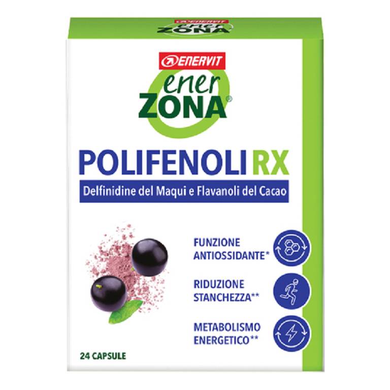 ENERZONA POLIFENOLI RX 24CPS