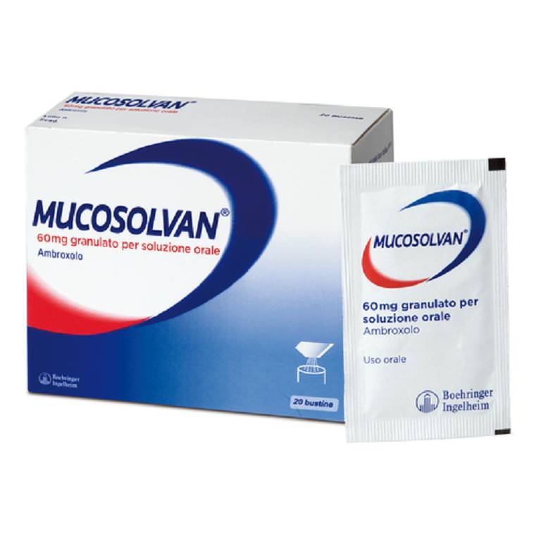 MUCOSOLVAN*AD 20BUST 60MG