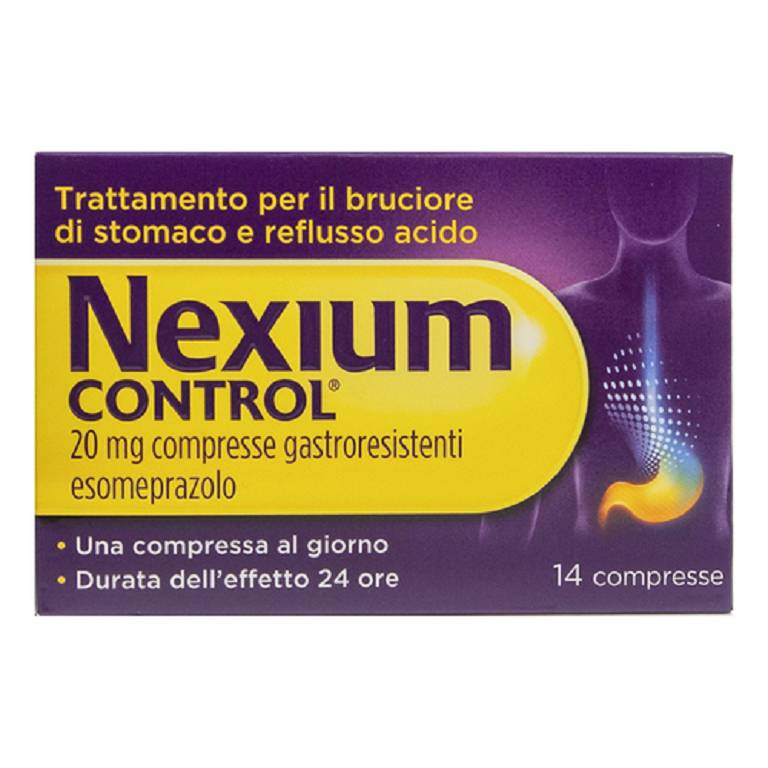 NEXIUM CONTROL*14CPR GASTR20MG