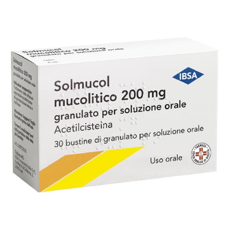 SOLMUCOL MUCOLITICO*30BUST 200