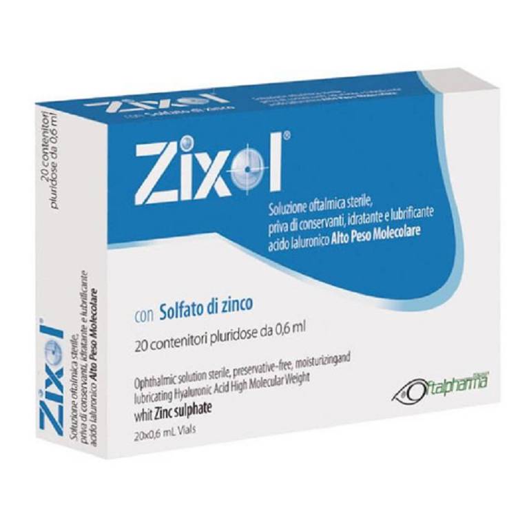 ZIXOL GOCCE OCULARI 20FL 0,6ML